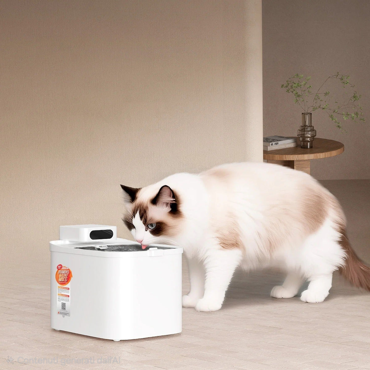 Fontanella Smart Wi-Fi con Sterilizzazione UVC EverSweet Max | ZampaTech™